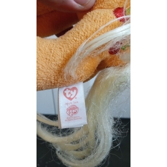 My Little Pony Apple Jack TY plush 7" - Picture 5 of 5